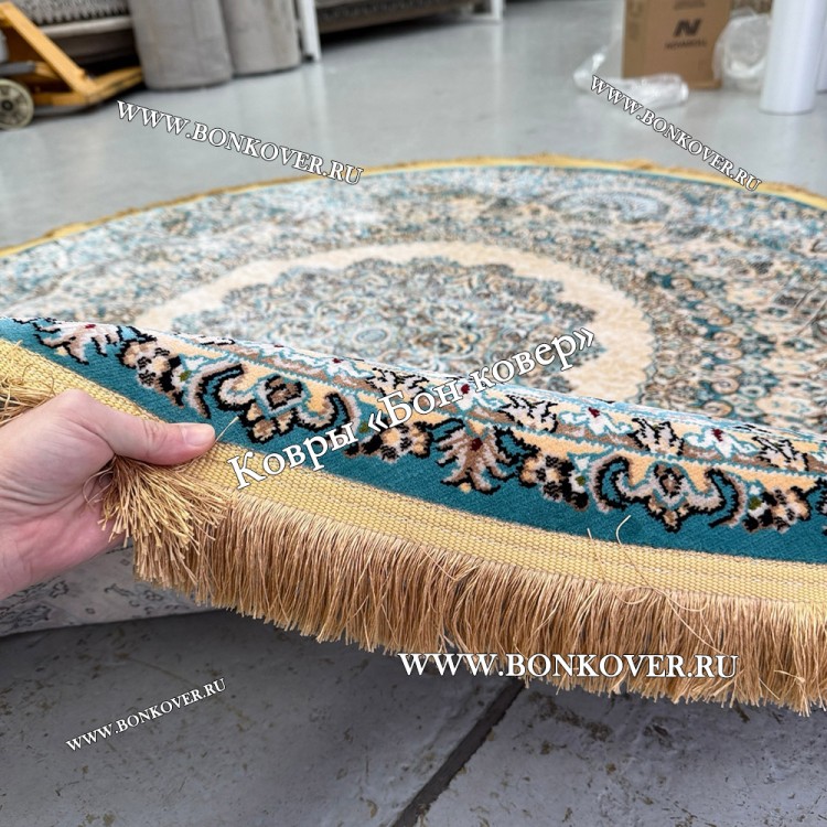 Восточный Ковер Для Гостиной Медальон Дизайн 28747 круг