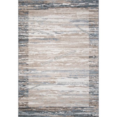 Синий с бежевым современный ковер дизайн 26957