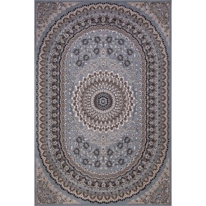 Ковер Sierra D504 BLUE-BROWN 2