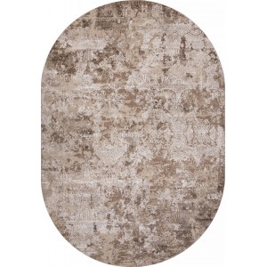 Ковер Armina 03851B BROWN / BROWN Овал